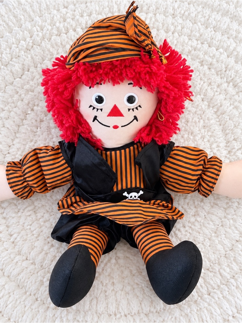 Applause Hasbro Raggedy Ann 2002
Halloween Pirate Doll 16" Vintage